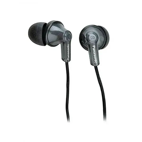 

Проводные наушники Panasonic RP-HJE118GU Black вакуумные без микрофона, Черный