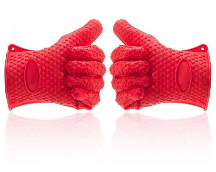 

Прихватки, перчатки RED GLOVE силиконовые жаропрочные , красные пара, Фиолетовый