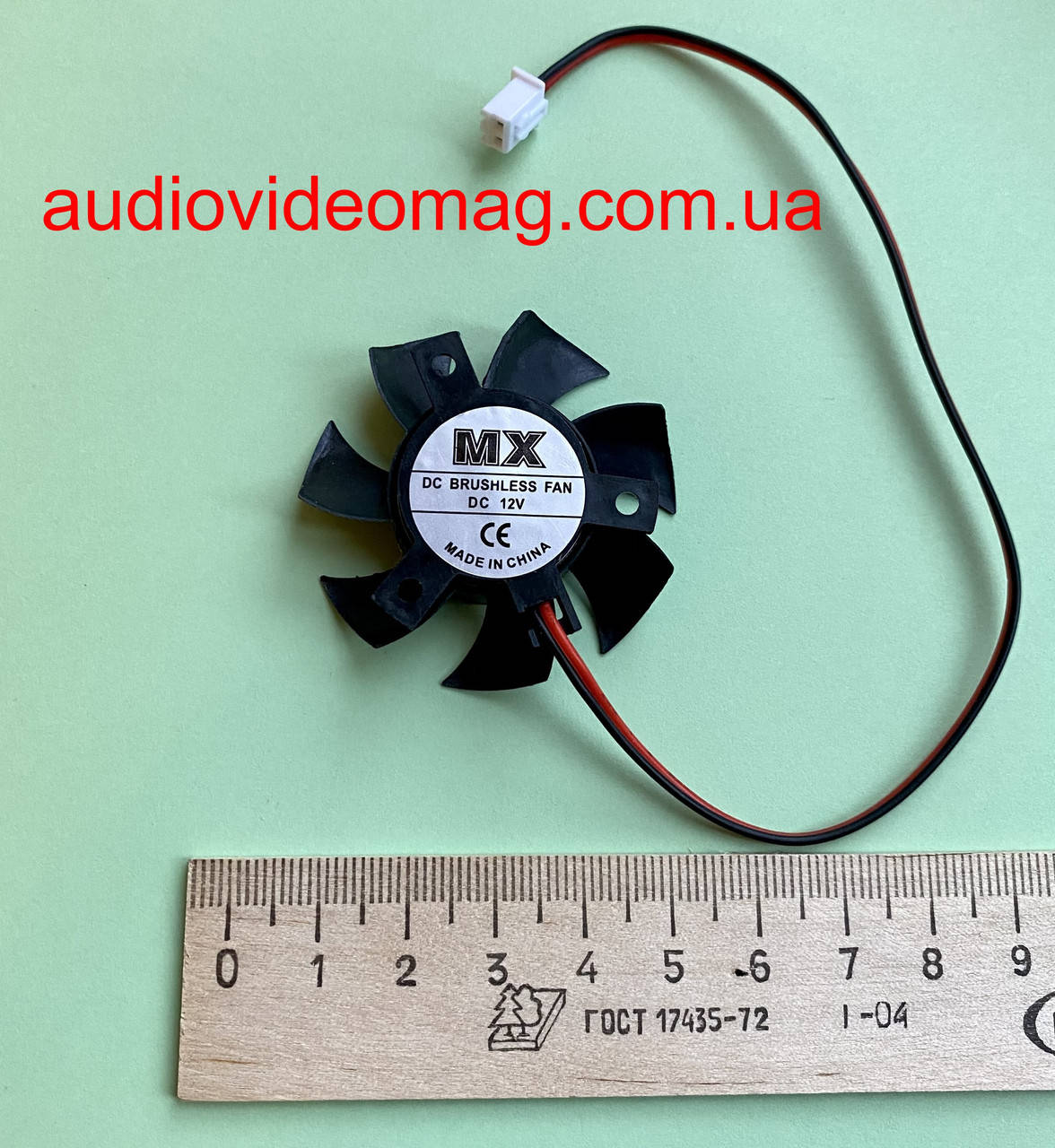 

Вентилятор (кулер) 12V, 45х45мм, для видеокарт
