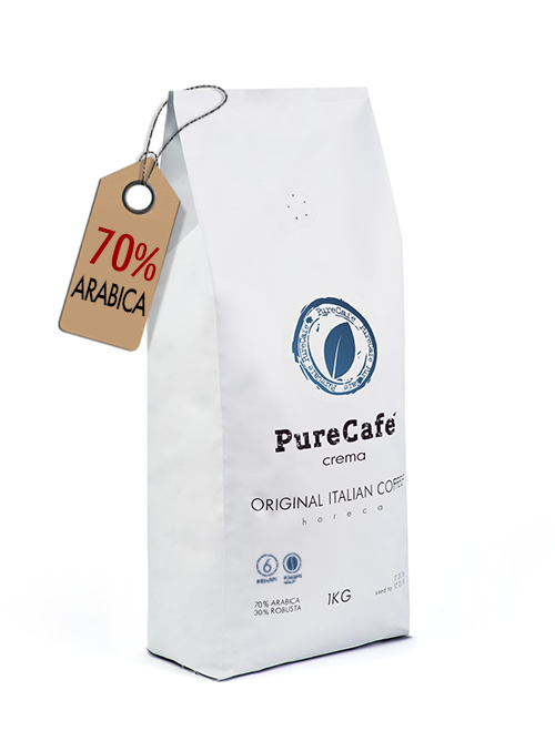 

Кофе в зернах PureCafe Crema 1кг