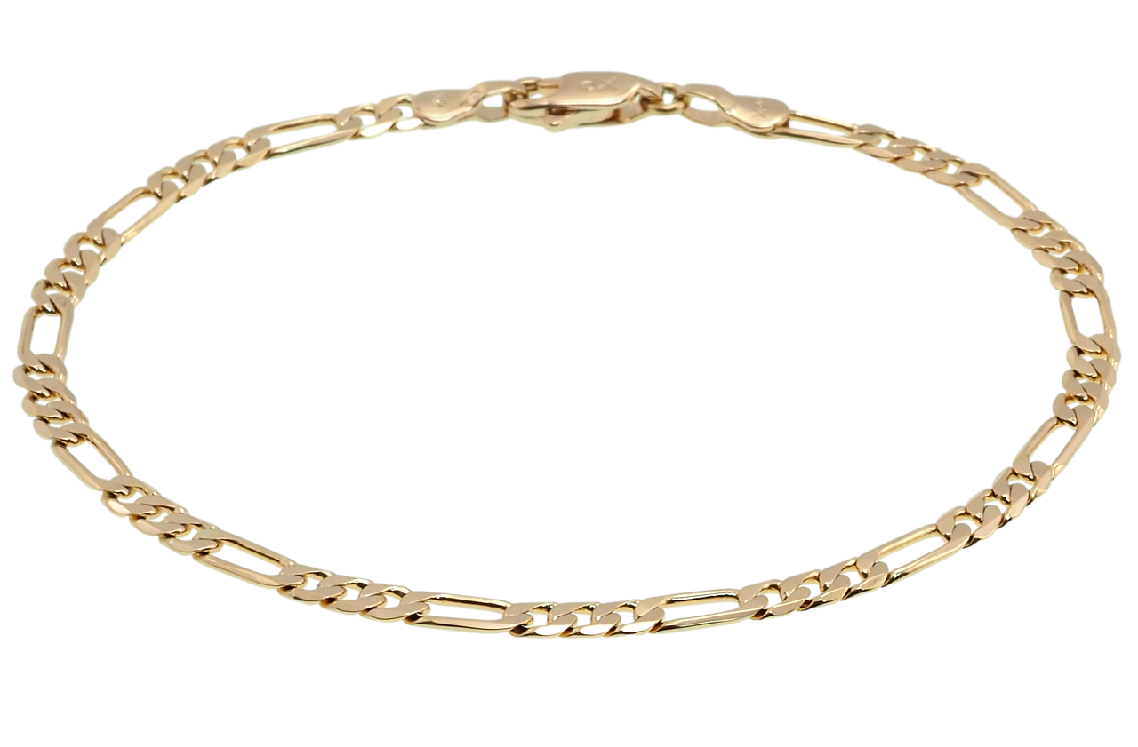 

Браслет Xuping Позолота 18K "Плетение Фигаро" длина 19см х 3мм