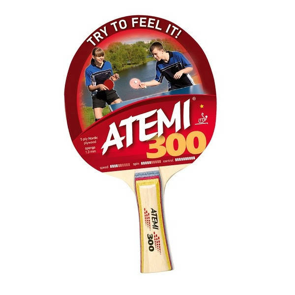 

Ракетка для настольного тенниса Atemi 300 R0638