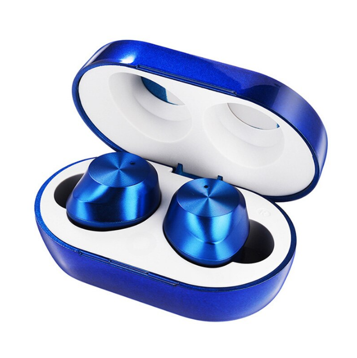 

Наушники беспроводные Bluetooth с зарядным футляром Touch Stereo TWS-9 Синий