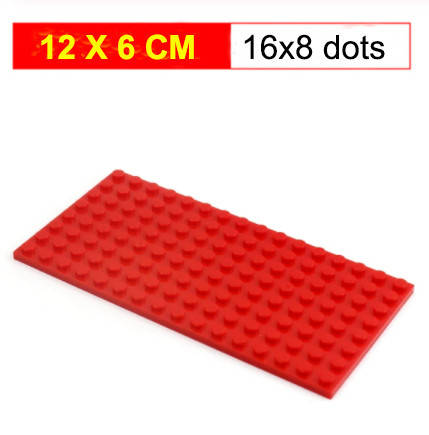 

Базова пластина для ЛЕГО, LEGO поле 12х6 см (красный)