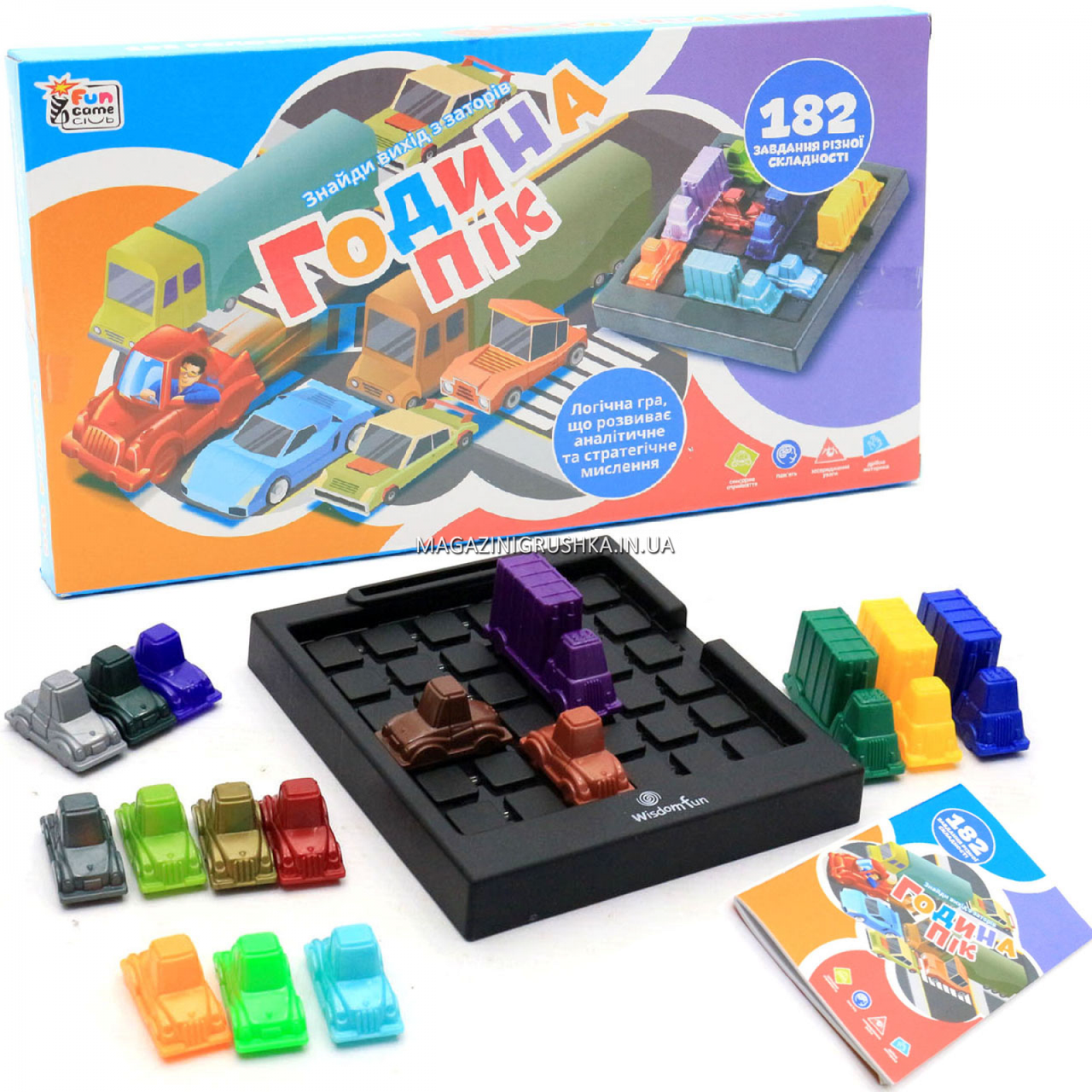 

Настольная игра Fun Game «Година-пік» (Час пик) UKВ-В0036