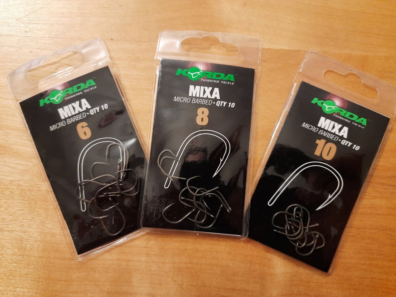 

Карповые крючки Korda Mixa 6 / 8 / 10