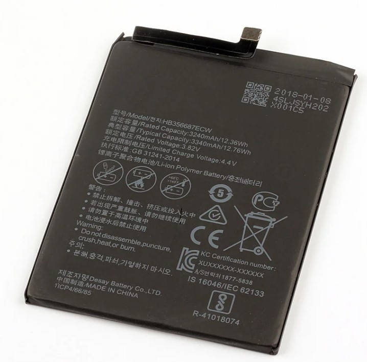 

Аккумулятор "Hoco" Huawei P Smart Plus /Nova 2 Plus /Mate 10 Lite /HB356687ECW