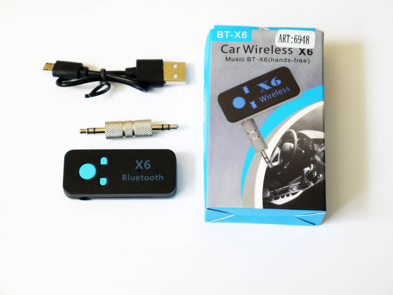 

Беспроводной адаптер Bluetooth-приемник аудио ресивер BT-X6