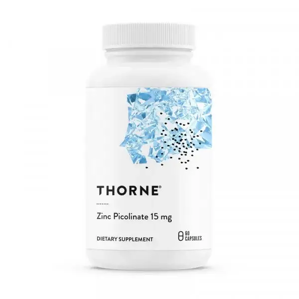 

Пиколинат цинка Thorne Research Zinc Picolinate 15 mg 60 caps