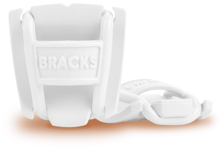 

Клипсы препятствующие развязыванию шнурков BRACKS белые
