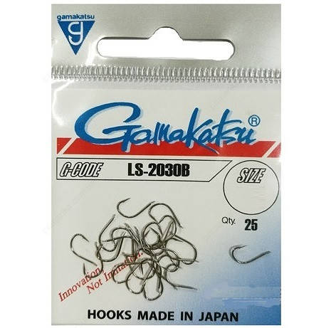 

Крючоки Gamakatsu LS-2030B Brown №10 (25шт)