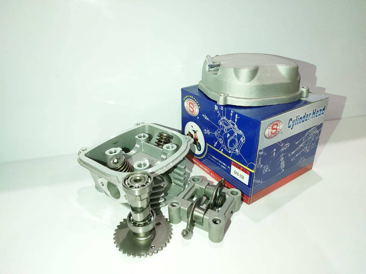

Головка цилиндра скутер 4T GY6 150cc Ø57.4mm в сборе (Yaben 150cc) "SEE" (Тайвань)