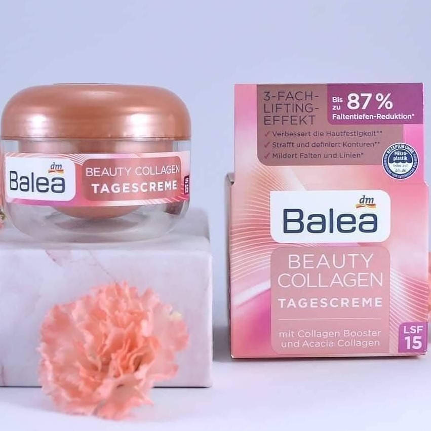 

Balea Beauty Collagen Tagescreme Дневной крем с усилителем коллаген 50 мл 45+