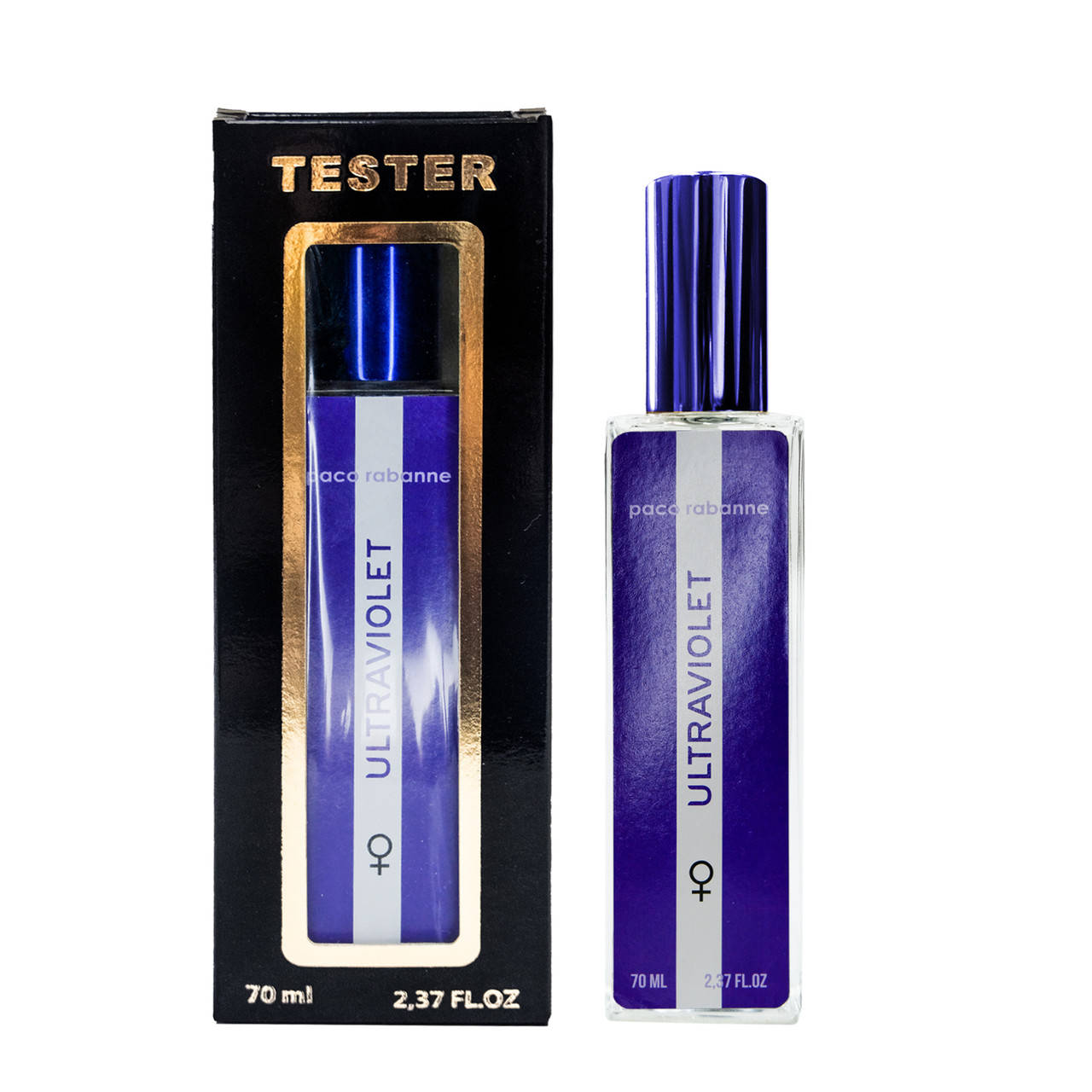 

Tester French Paco Rabanne Ultraviolet женский 70 мл