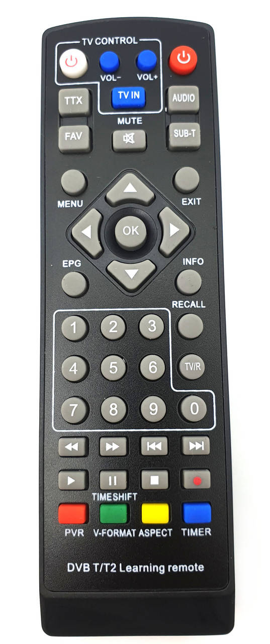 

Пульт для Т2 приставки Q-SAT, Q-149, Q-150 обучаемый