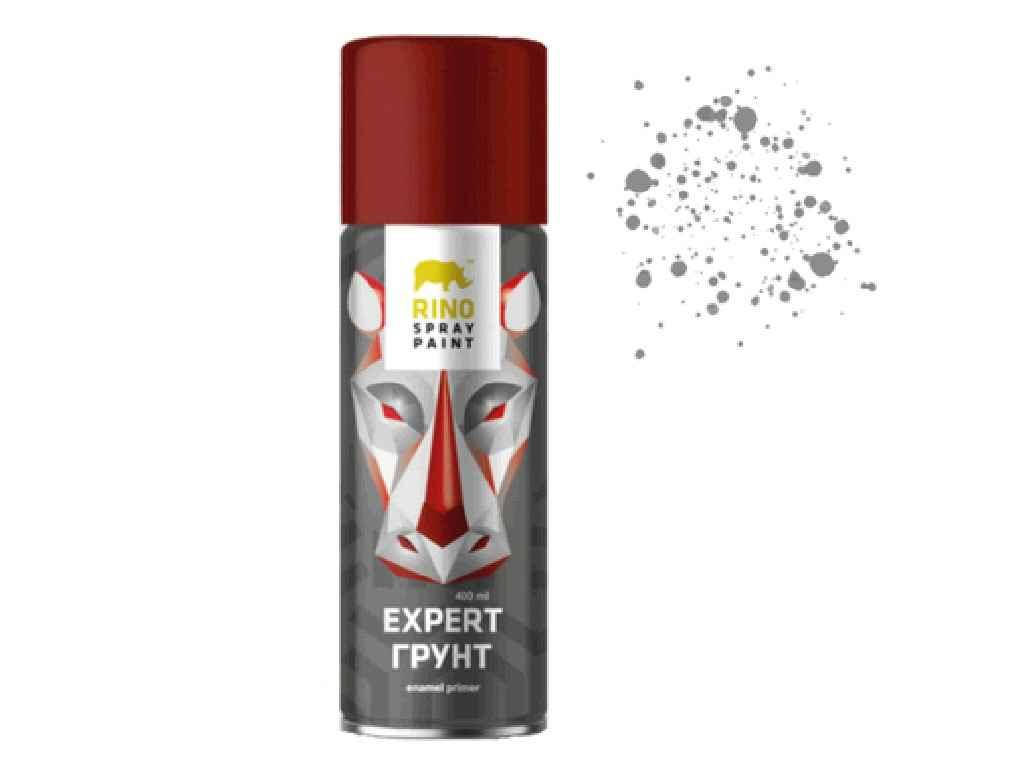 

Фарба аерозольна алкідна 400мл RE-68 Грунт (сірий) ТМ RINO EXPERT, Серый