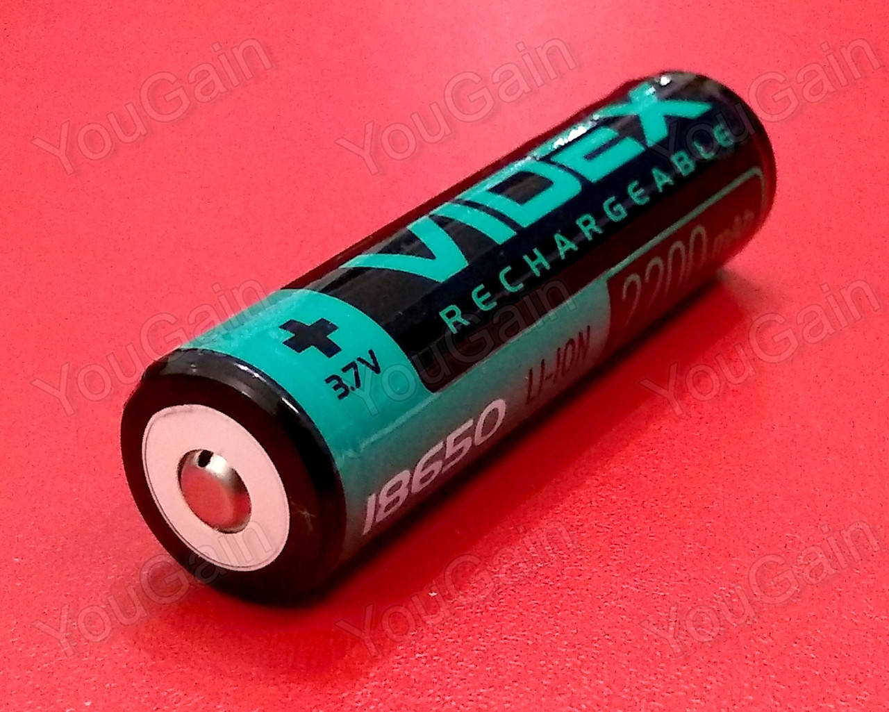 

Аккумулятор 18650 Li-Ion 2200 мАч VIDEX (с защитой)