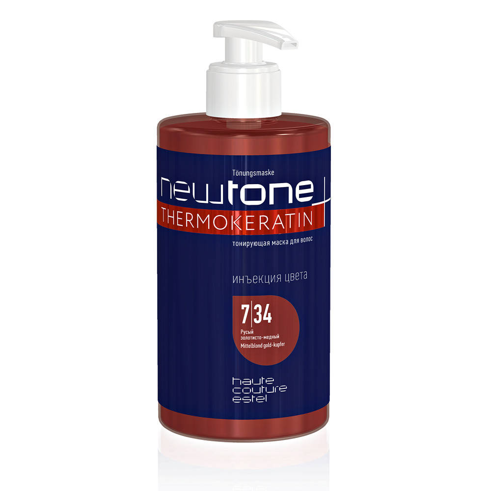

Тонирующая маска NEWTONE 7/34 Русый золотисто-медный, 435 мл