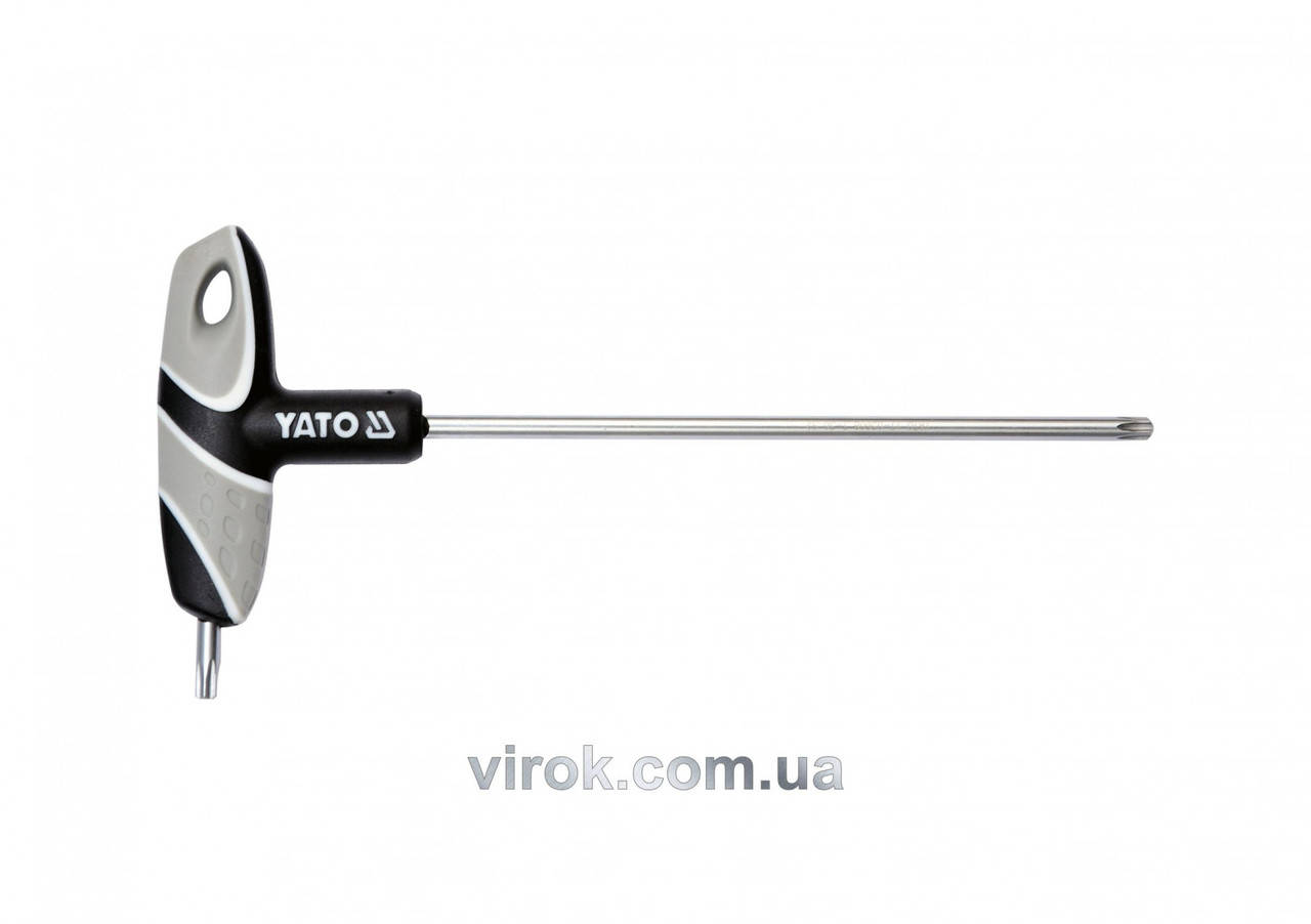 

Ключ Torx Т-образный YATO Т30 х 170 мм YT-05608