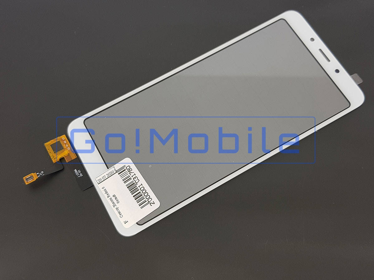 

Сенсор (тачскрин) для Xiaomi Redmi 6, Redmi 6a белый