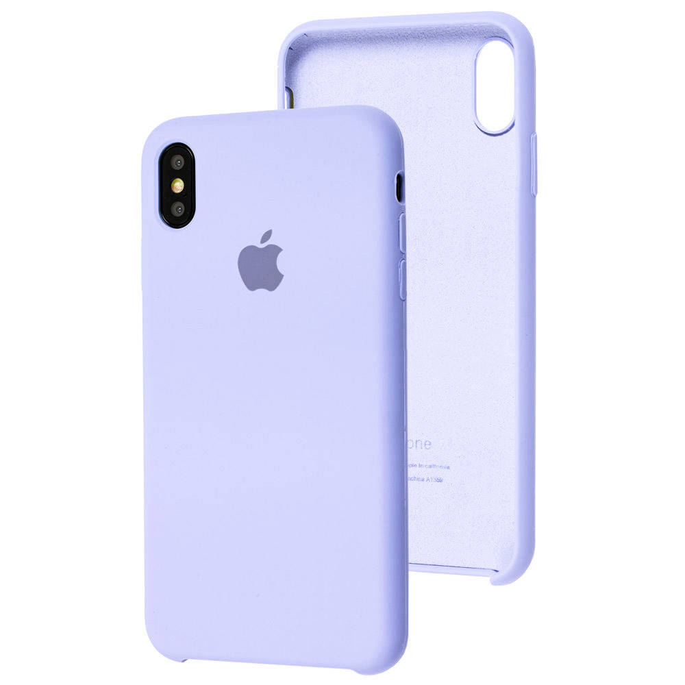 

Чехол Silicone Case для Apple iPhone Xs Max Lilac