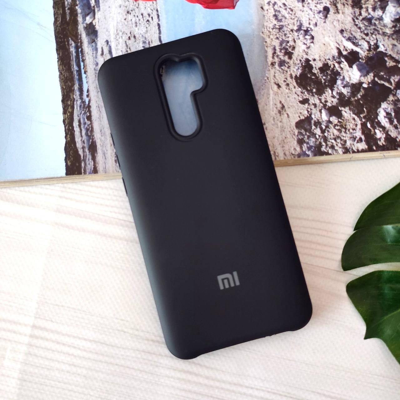 

Чехол на Xiaomi Redmi 9 Silicone cover Черный
