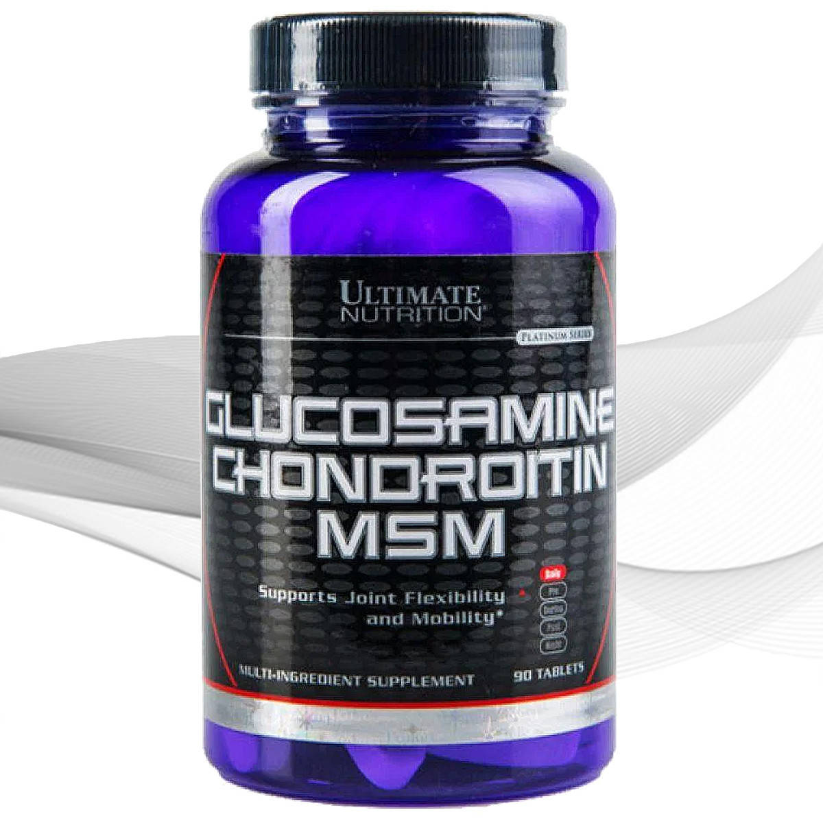 

Для суставов и связок Ultimate Nutrition Glucosamine Chondroitin MSM 90 tab