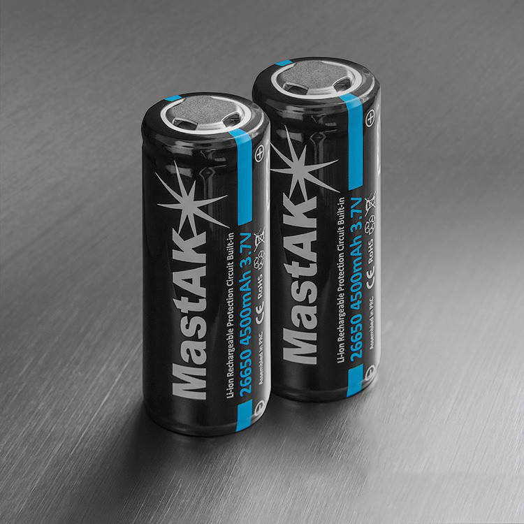 

Аккумулятор Li-ion MastAK 26650 4500 mAh с электр. Keeppower