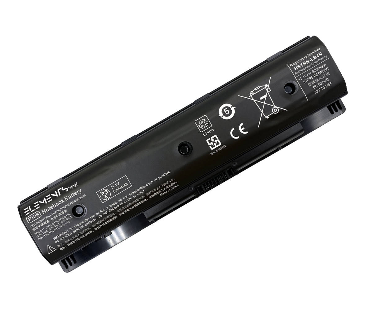 

Батарея Elements MAX 3ICR19/65-2 для ноутбука HP 11.1V 5200mAh (PI06-3S2P-5200), Черный