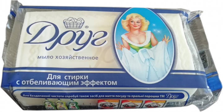 

Мило господарче quot;Друг quot; для прання з відбілюючим ефектом 125г (60)