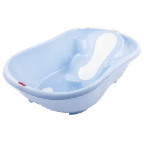 

Ванночка детская с анатомической горкой и термодатчиком OK Baby Onda Evolution, цвет голубой (38085535)
