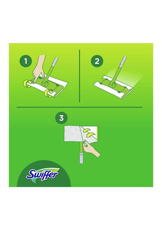 

Салфетки-магнит для деревяных поверхностей Swiffer 36 шт, Белый