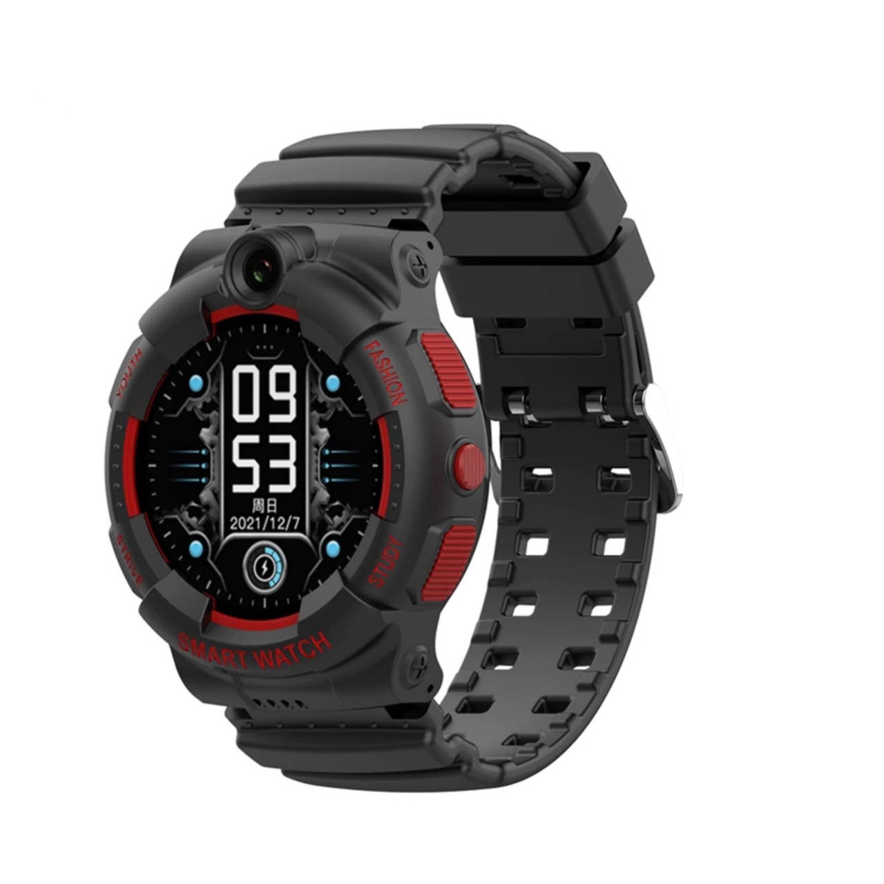 

Детские умные GPS часы Wonlex KT25 Black с видеозвонком (SBWKT25B)
