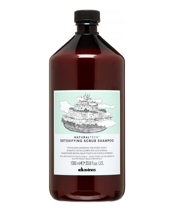 

Шампунь-скраб детоксицирующий DAVINES NATURAL TECH Detoxifying scrub shampoo 1000 мл