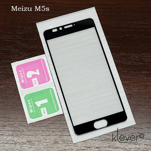

Защитное стекло 2,5D Full Cover для Meizu M5s (black silk)
