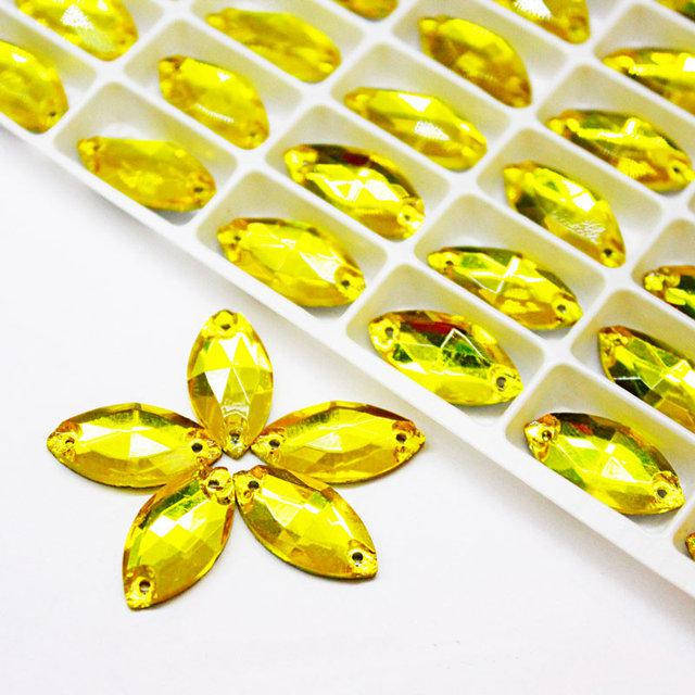 

Пришивная лодочка Citrine*1шт (выберете размер)