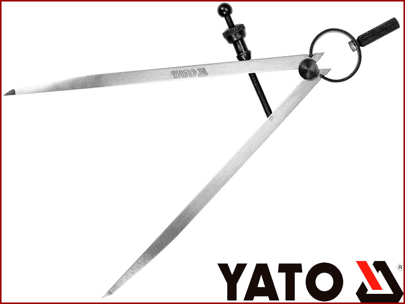 

Слесарный разметочный циркуль 150 мм Yato YT-72106