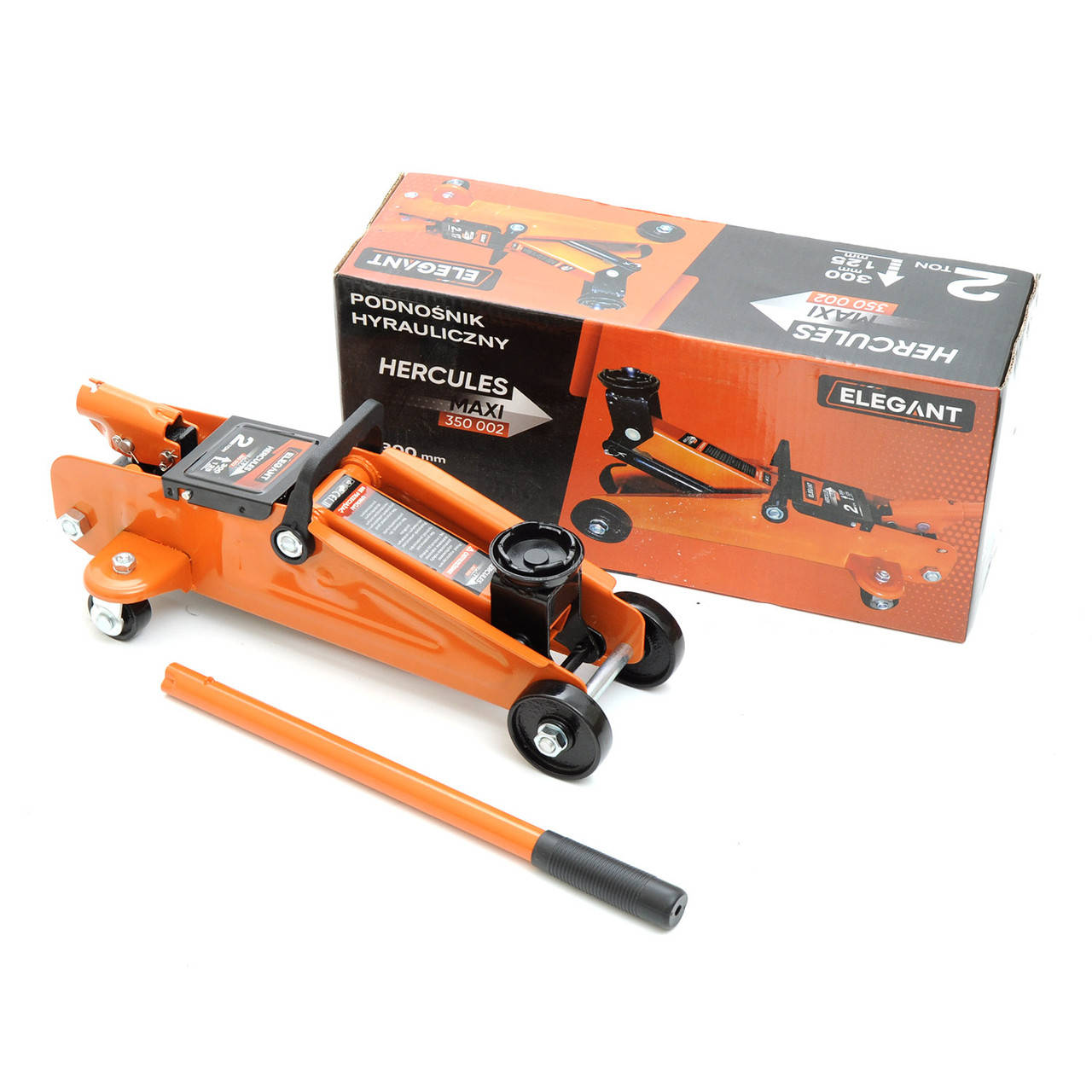 

Домкрат подкатной 2 тонны Elegant 350 002 (макс 300мм)