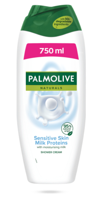 

Гель-крем для душа Palmolive Naturals с увлажняющим молочком 750 мл
