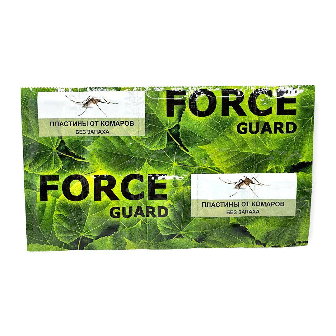 

Пластина Force guard от комаров без запаха 10 таблеток