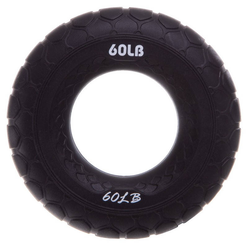 

Эспандер-кольцо кистевой Hand Grip 14-27 кг для тренировки рук (FI-3811) Черный