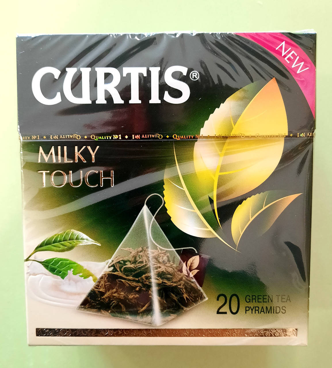 

Чай Curtis Milky Touch 20 пирамидок зеленый