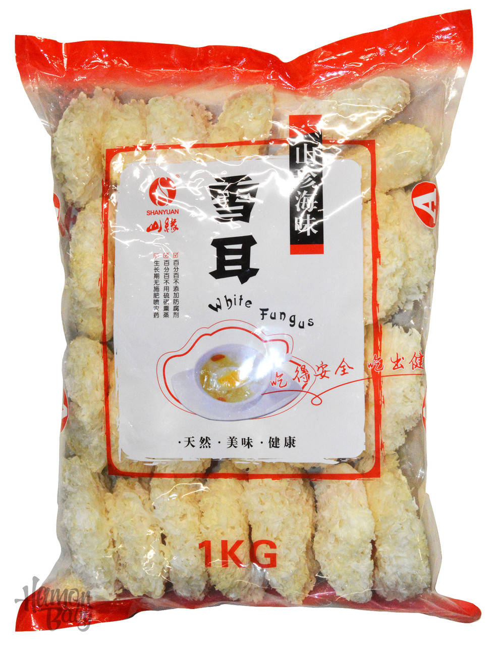 

Грибы белые коралловые сушеные, 1 кг, ТМ Shanyuan, Китай