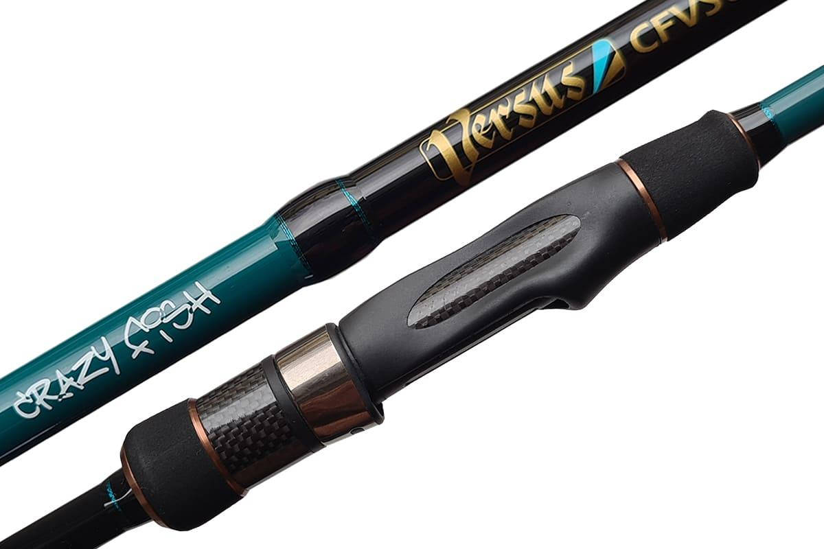 

Спиннинг Crazy Fish Versus VSR802MLT 2.44m 6-24g, Черный