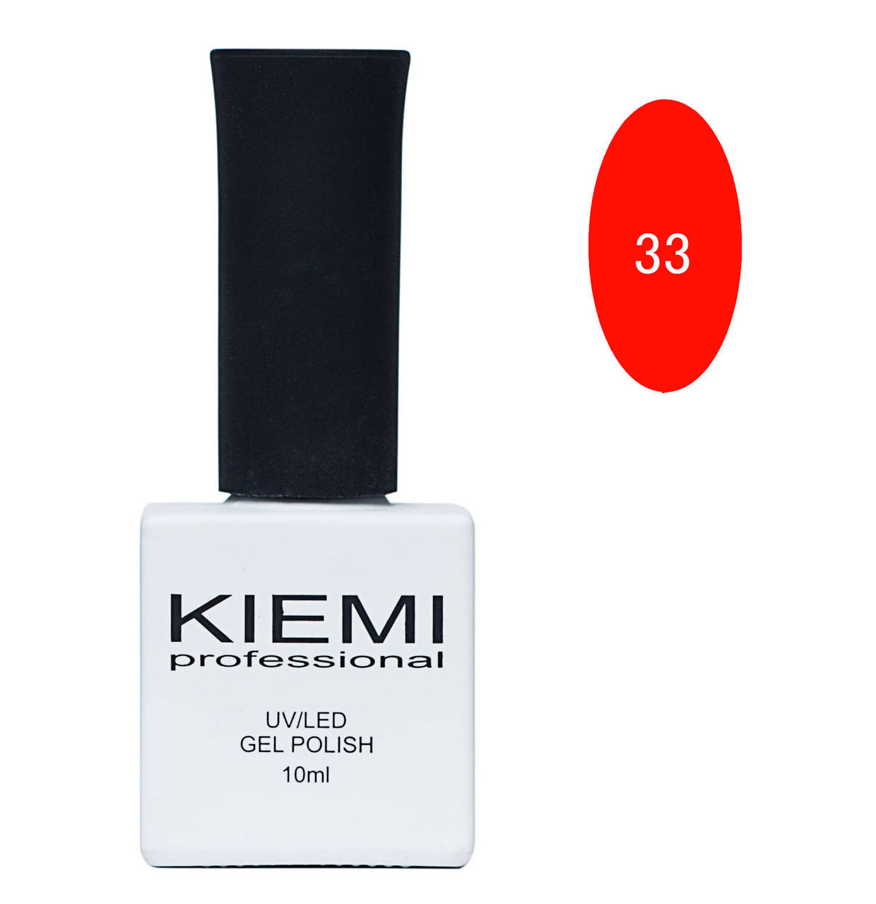 

Гель-лак Kiemi professional № 033 червоний з кораловим відтінком, 10ml