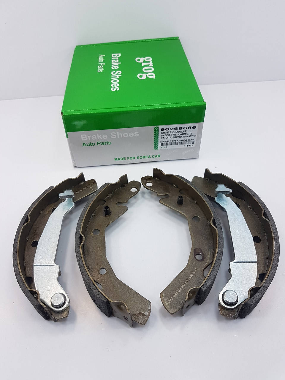 

Колодки тормозные задние Матиз grog Корея