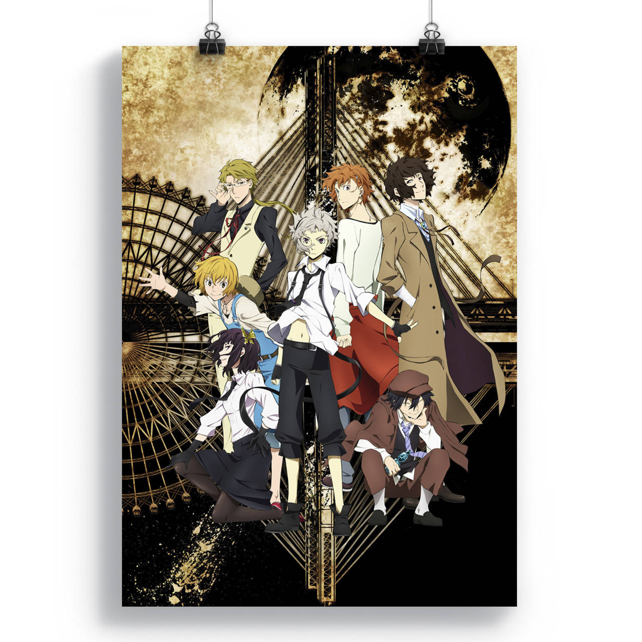 

Плакат Великий из бродячих псов | Bungou Stray Dogs 01