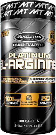 

Аргинин Platinum 100% L-Arginine 1000mg 100 Caplets