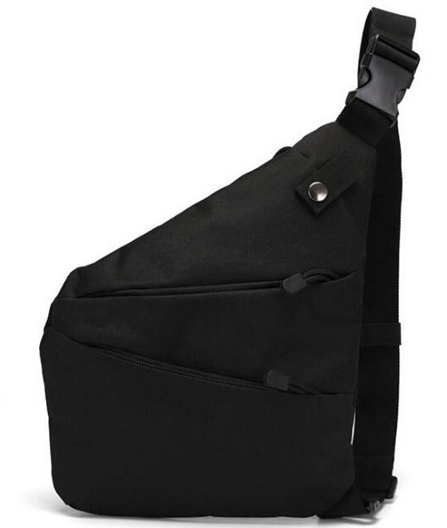 

Сумка-кобура через плечо CrossBody 4634, черная, Черный