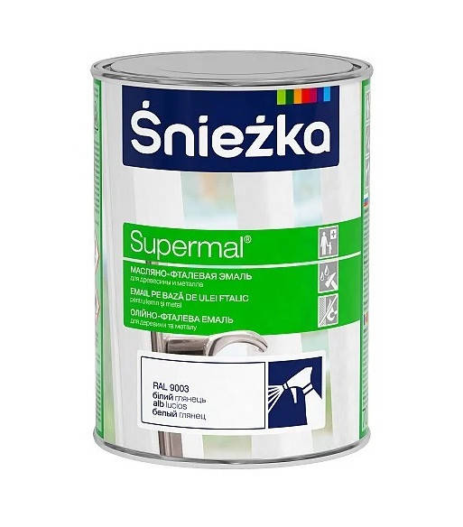 

Фарба Sniezka 0,8л Коричнева Польща F535/ RAL 8016, Коричневый